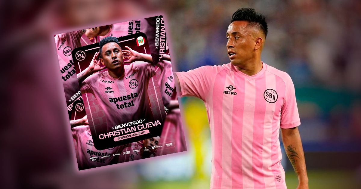 Christian Cueva: Sport Boys oficializó la incorporación del 'Aladino' para el Torneo Clausura 2026