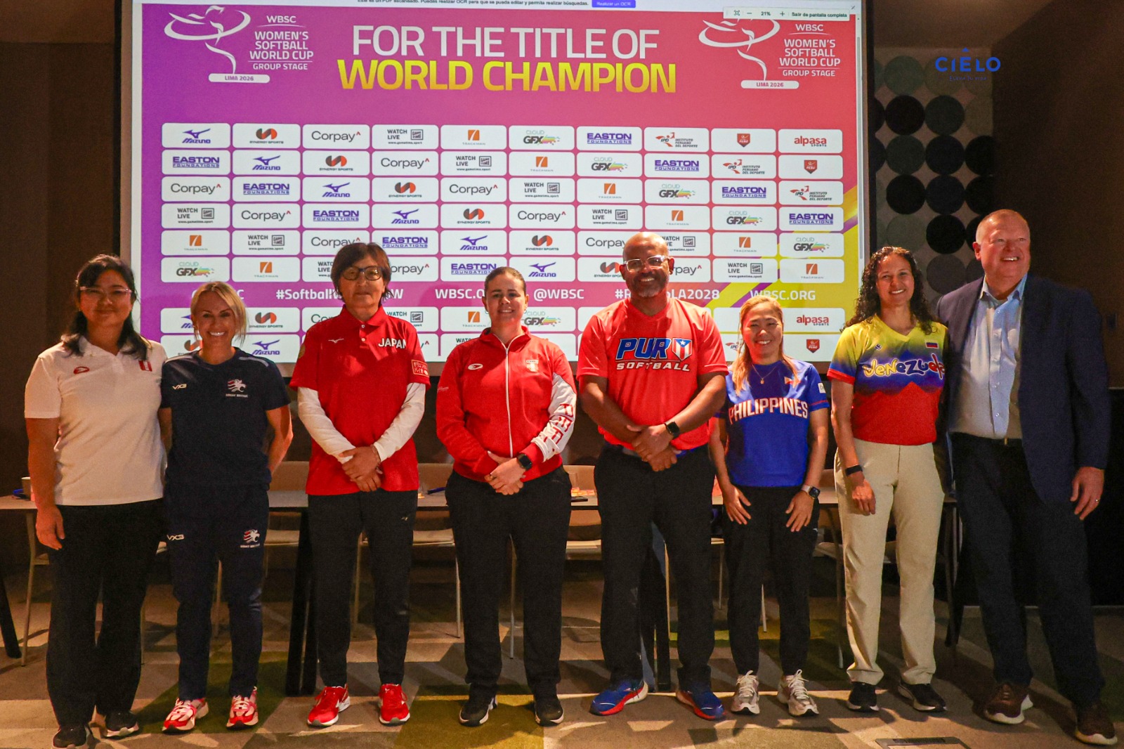 Este martes se inicia la Copa Mundial de Softbol Femenino de la WBSC Lima 2026 rumbo a los Juegos Olímpicos Los Ángeles 2028.