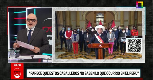 Grupo de trabajo de la ONU recomienda liberar e indemnizar a Pedro Castillo: “No saben lo que ocurrió en el Perú”, critica Beto Ortiz