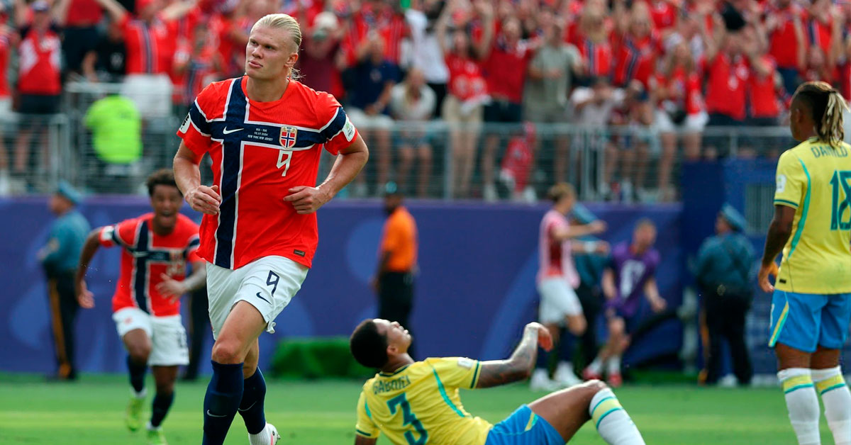 Noruega ELIMINA a Brasil del Mundial con un 2-1: 'Vikingos' avanzan a cuartos de final de la Copa del Mundo