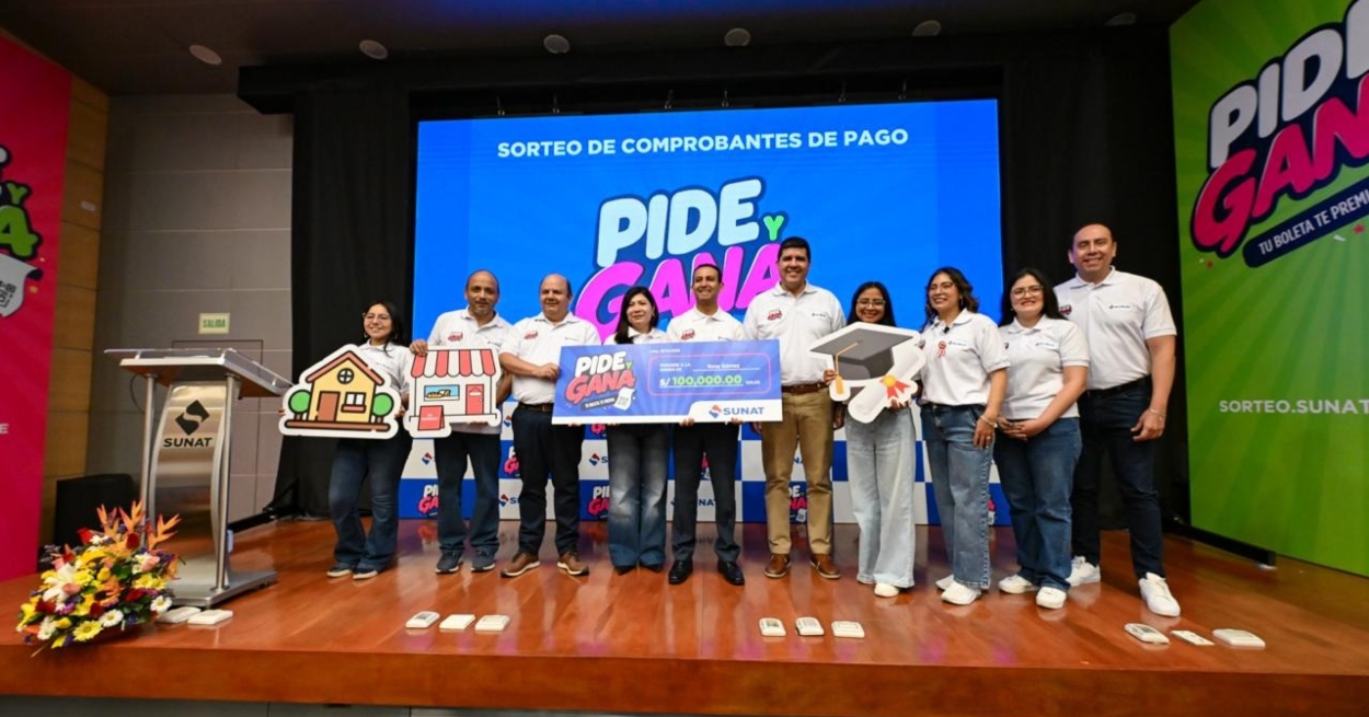 Sunat premia con hasta S/ 100 mil a quienes soliciten comprobantes electrónicos