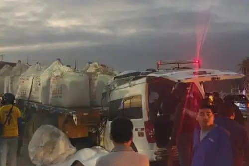 Tragedia en la Panamericana Norte