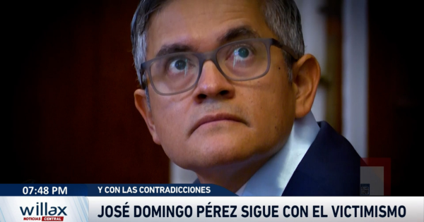 José Domingo Pérez sigue victimizándose: “No tendría el presupuesto para iniciar acciones judiciales contra los que me insultaron”