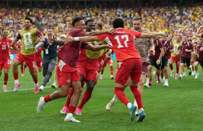 Suiza eliminó a Colombia en penales