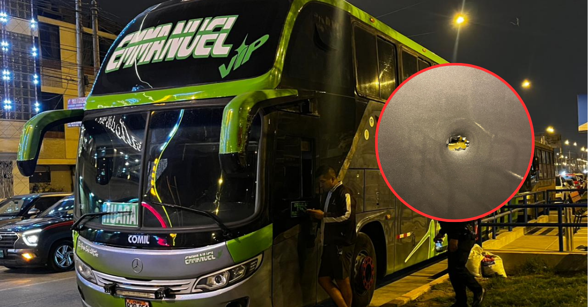 Los Olivos: Bus de empresa 'Emmanuel' es atacado a balazos y evalúan suspender sus operaciones
