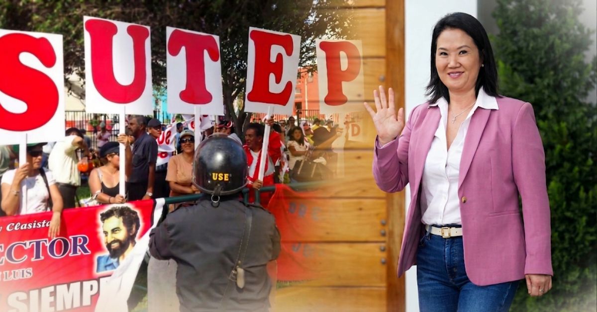 Secretario del Sutep se reunió con Keiko Fujimori: "Ella ha sostenido que la prioridad va a ser educación"