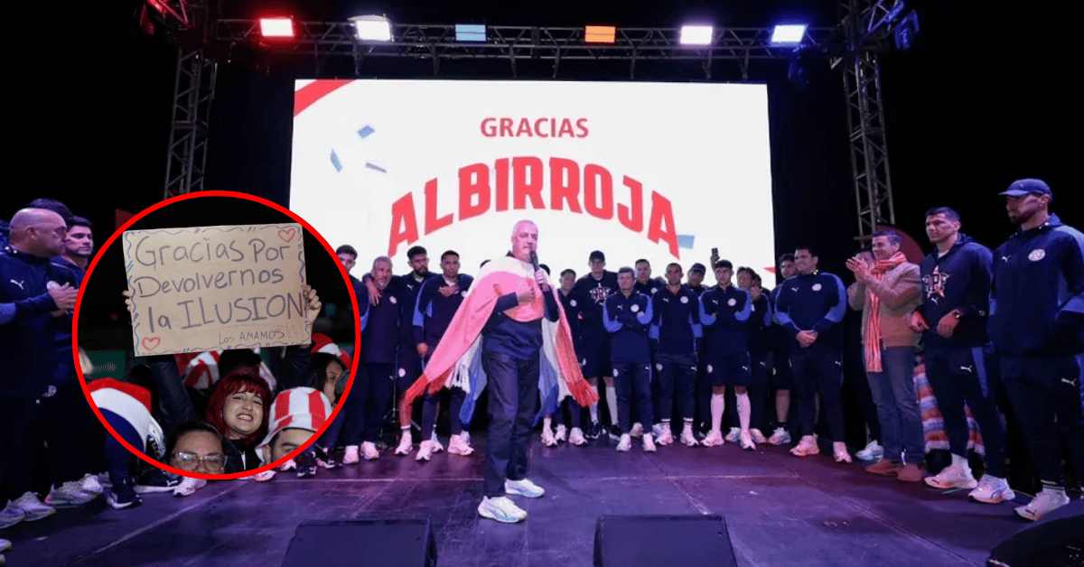 Selección de Paraguay tuvo emotivo y multitudinario recibimiento de sus hinchas tras su participación en el Mundial 2026