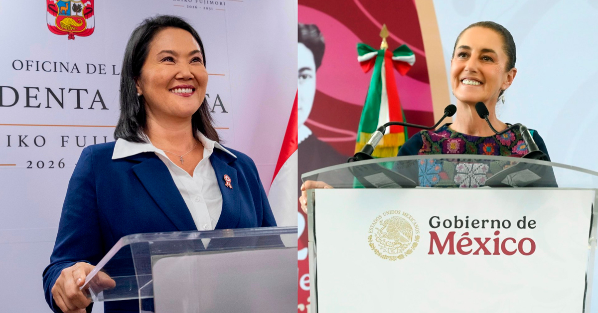 Keiko Fujimori responde a Claudia Sheinbaum: "De mi lado, habrá toda la intención para poder retomar las relaciones entre Perú y México"