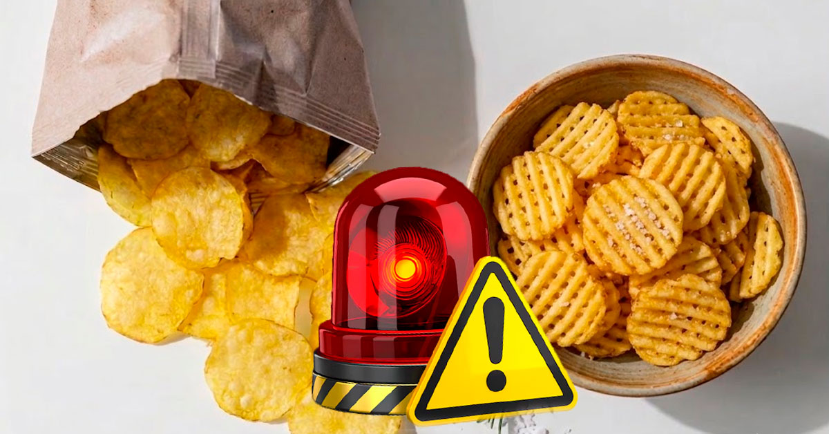 Retiran más de 650 mil bolsas de papas fritas por riesgo de salmonella: ¿Qué marcas están afectadas?