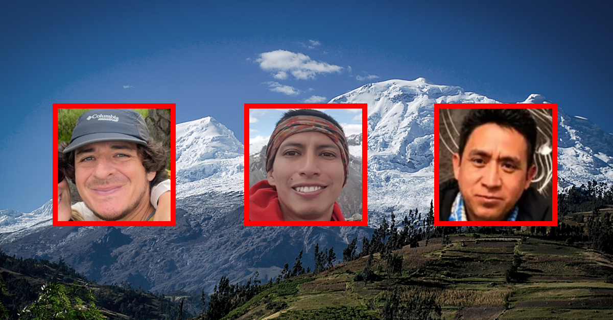 Áncash: Tres montañistas peruanos se encuentran desaparecidos en el nevado Huascarán