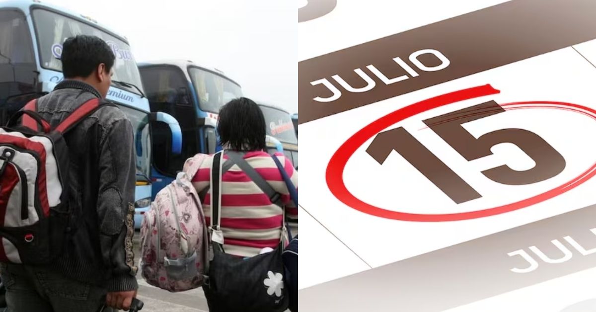 Declaran día no laborable este miércoles 15 de julio: conoce si descansarás y qué se celebra