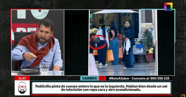Raúl Noblecilla contra Roberto Sánchez por cartera Louis Vuitton: “Muy frívolo”