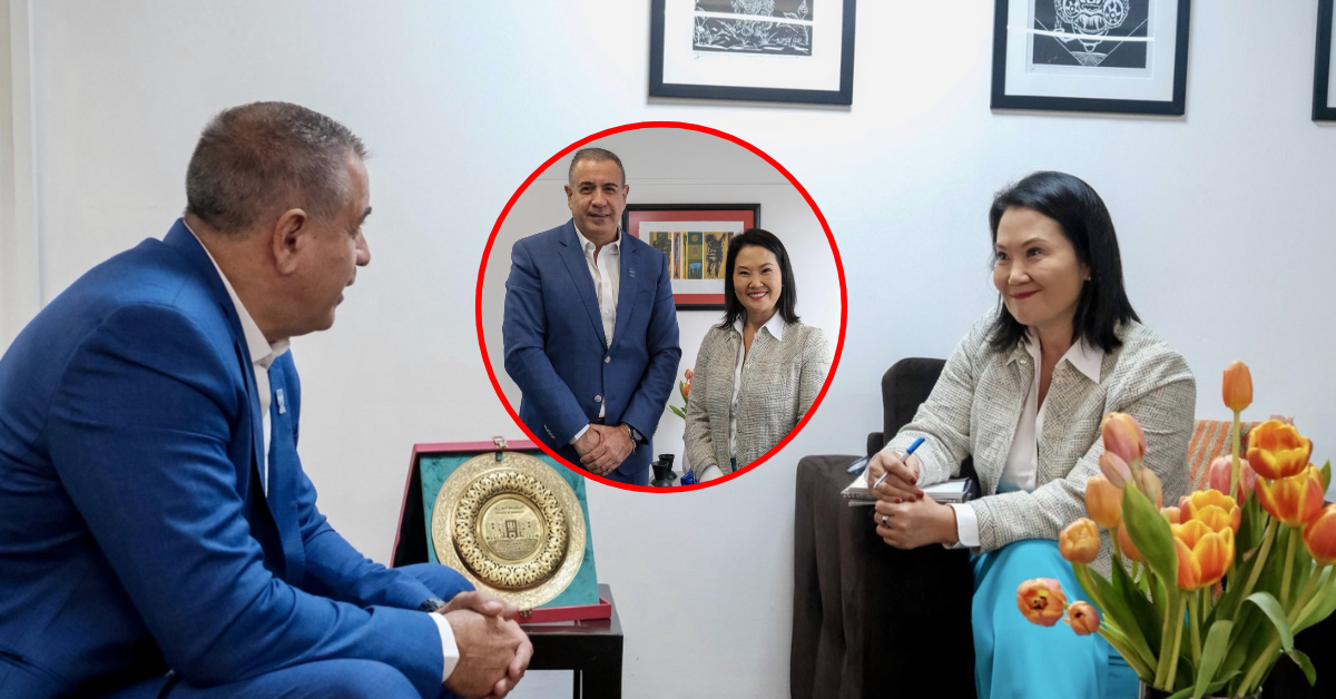 Wolfgang Grozo se reunió con Keiko Fujimori y cuestiona a Roberto Sánchez por condicionar reunión con presidenta electa