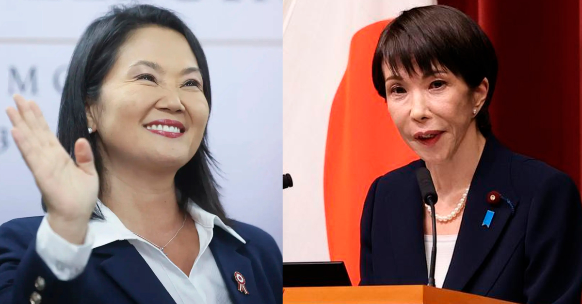 Primera ministra de Japón, Takaichi Sanae, felicita a Keiko Fujimori por su proclamación como presidenta electa del Perú