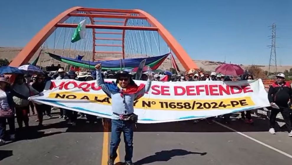 Un muerto tras inicio del paro en Moquegua