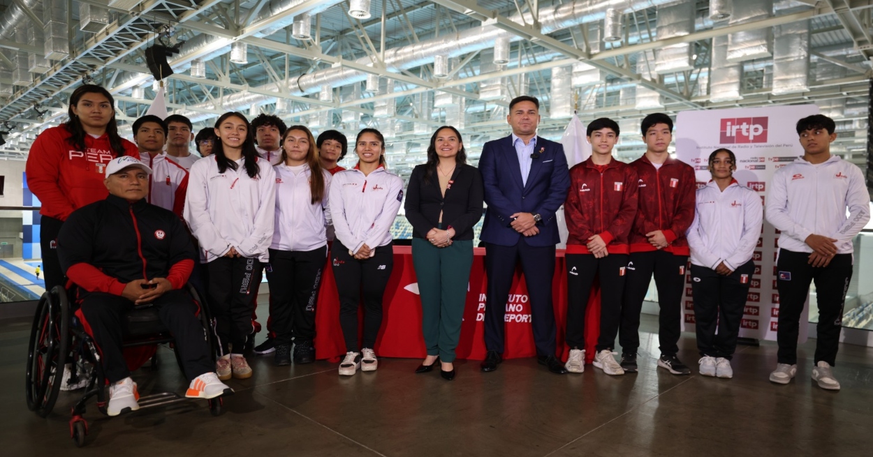 IRTP difundirá actividades deportivas del IPD y preparación de atletas que participarán en los Panamericanos y Parapanamericanos Lima 2027