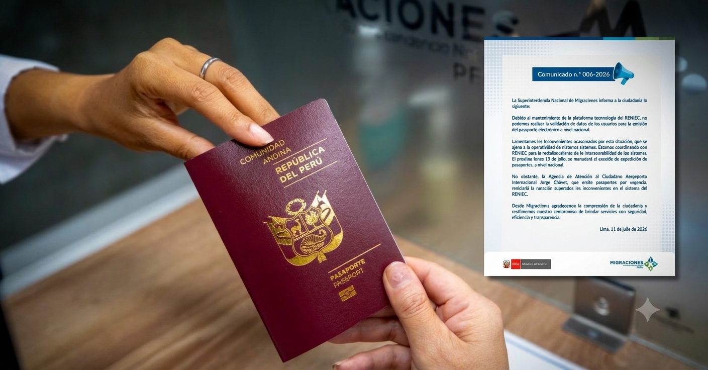 Migraciones: este lunes 13 de julio se reaunuda la expedición de pasaportes eletrónicos
