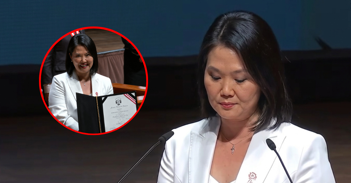 Keiko Fujimori llama a la reconciliación tras recibir credenciales: "Pensar distinto no nos hace enemigos"