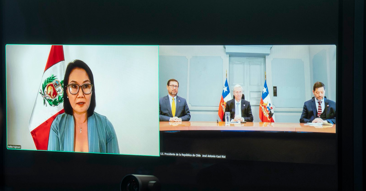 Keiko Fujimori y José Antonio Kast sostienen reunión para fortalecer lazos bilaterales e impulsar la Alianza del Pacífico