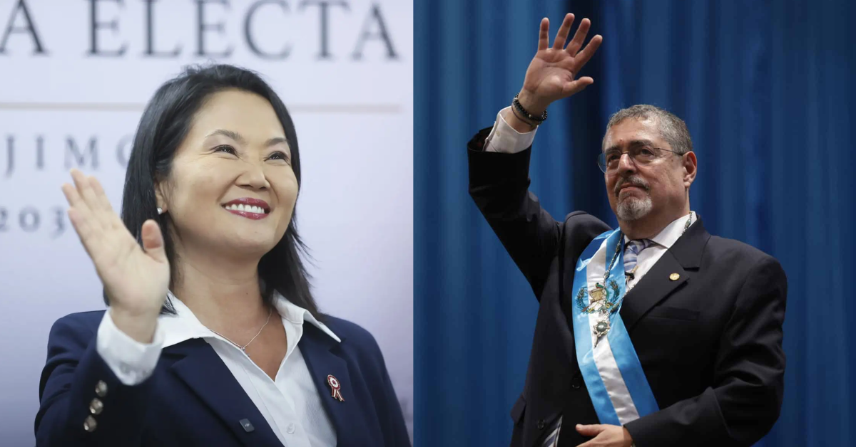 Mandatario de Guatemala emite saludo a Keiko Fujimori por su cargo como presidenta electa