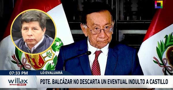 ¿José María Balcázar se lava las manos?: “Qué problema habría de que Keiko Fujimori gobierne con Pedro Castillo indultado”