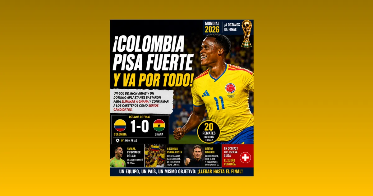 ¡COLOMBIA PISA FUERTE Y VA POR TODO! (VIDEO)