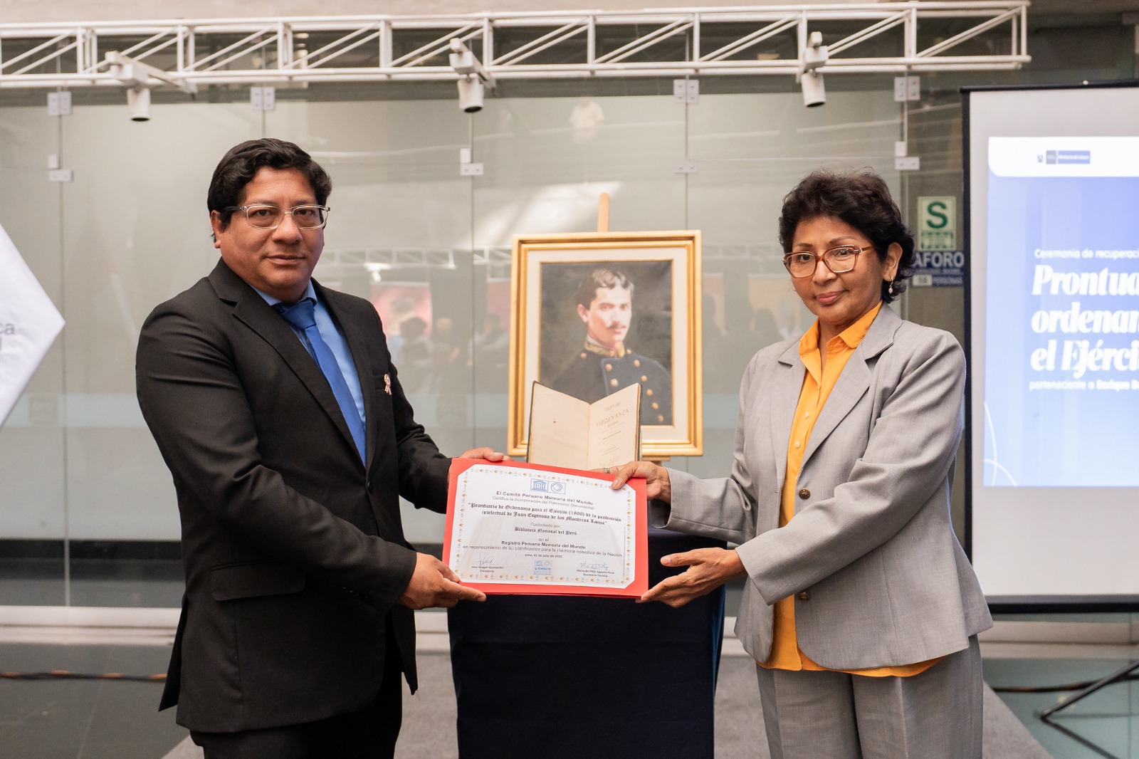 Recuperado tras más de un siglo: ejemplar único con la firma de Enrique Bolognesi ingresa a la Biblioteca Nacional del Perú como Patrimonio Cultural de la Nación