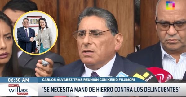Carlos Álvarez pide a Keiko Fujimori ‘mano de hierro’ contra delincuentes: “¡¿Qué se creen estos miserables?! ¡Sarta de vagos y parásitos!”