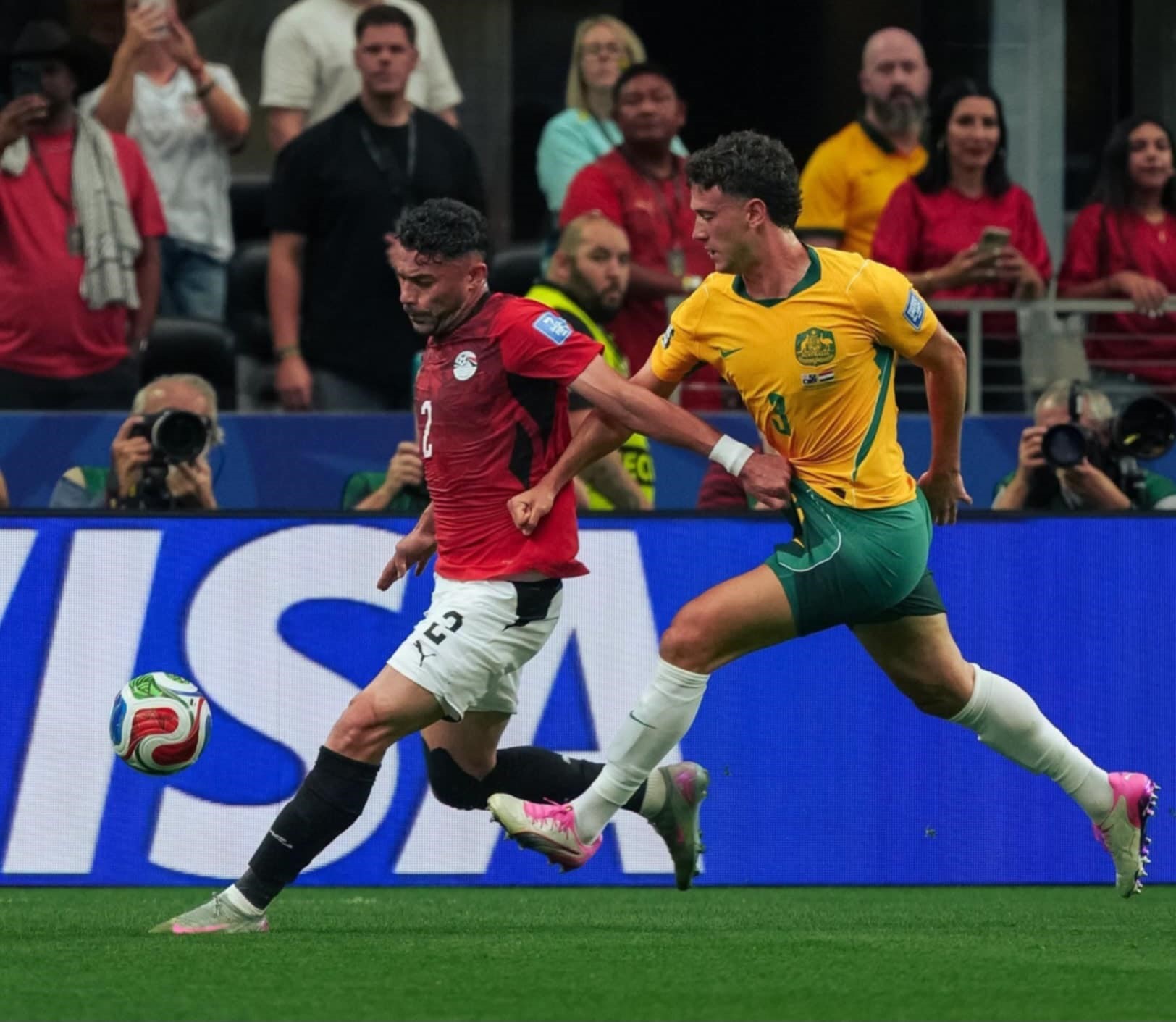 Egipto pasó a octavos de final mediante definición de penales al eliminar a Australia por 4-2