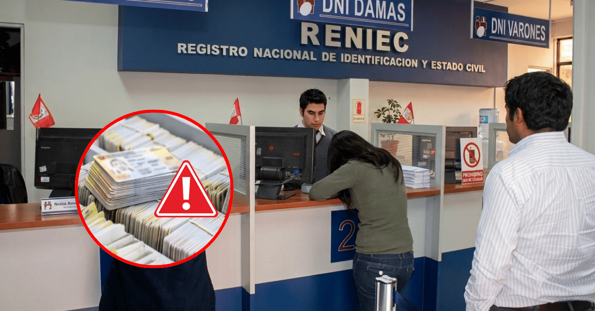 Reniec alerta paralización de campañas de DNI y riesgo de desabastecimiento por falta de presupuesto