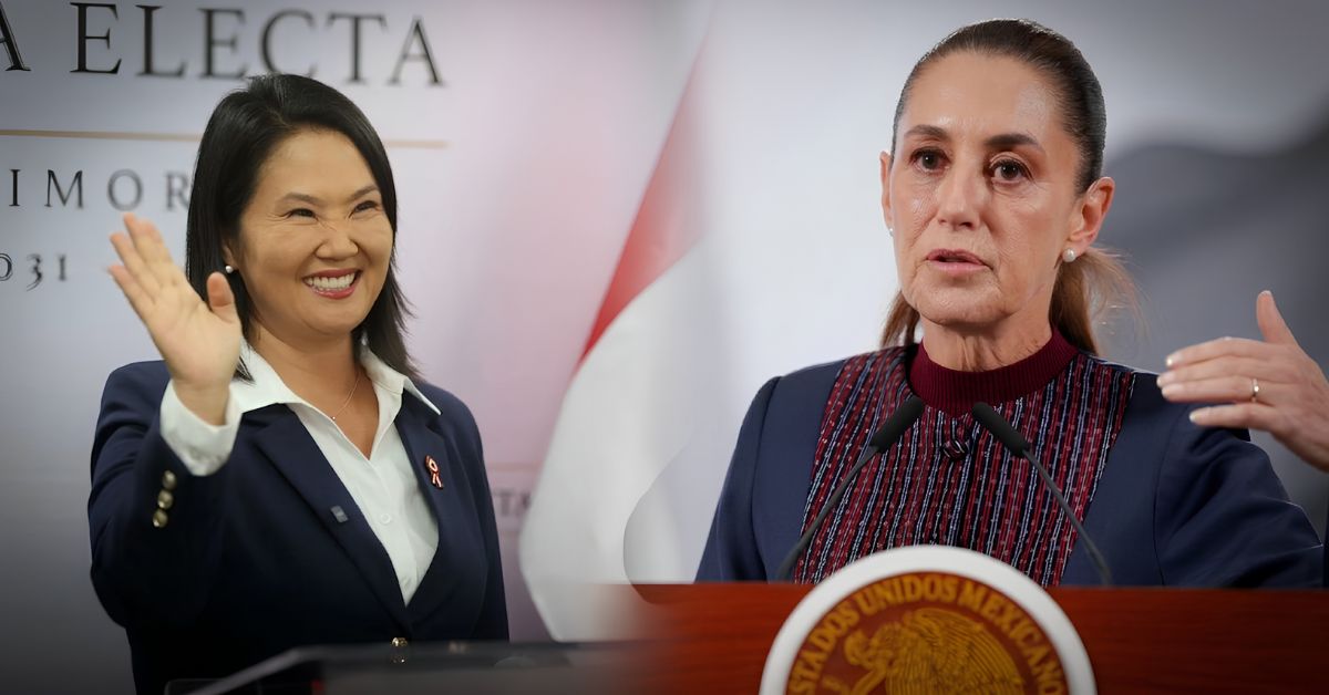 Eduardo Verástegui recomienda no invitar a Claudia Sheinbaum a la toma de mando de Keiko Fujimori
