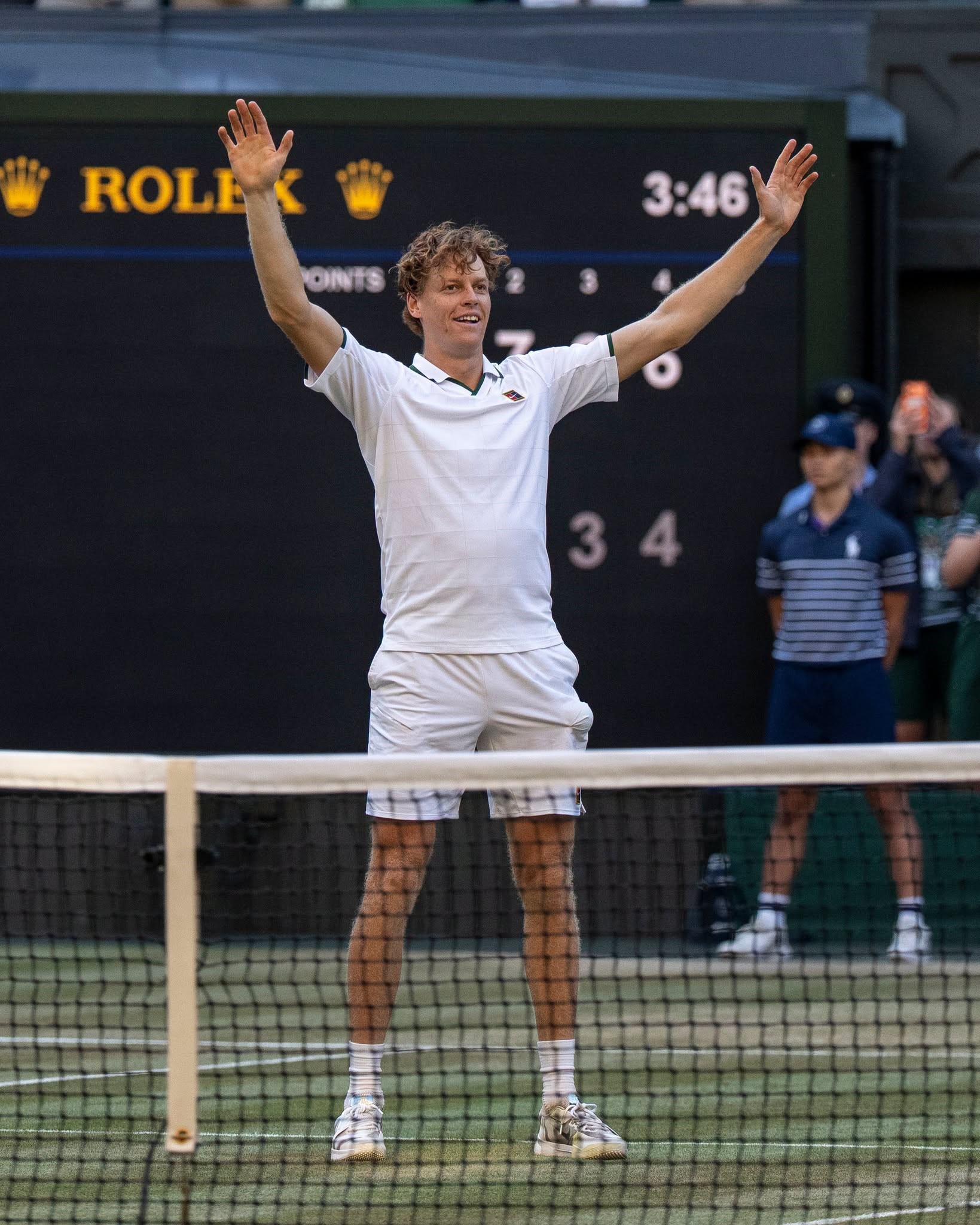 Jannik Sinner retuvo su título del Grand Slam de Wimbledon tras vencer al alemán Zverev por 3-1
