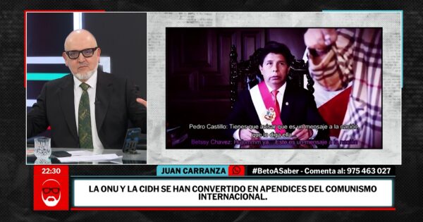 Pedro Castillo envió oficio a la Comisión de Gracias Presidenciales: “Se están jugando sus últimas cartas”, revela Beto Ortiz