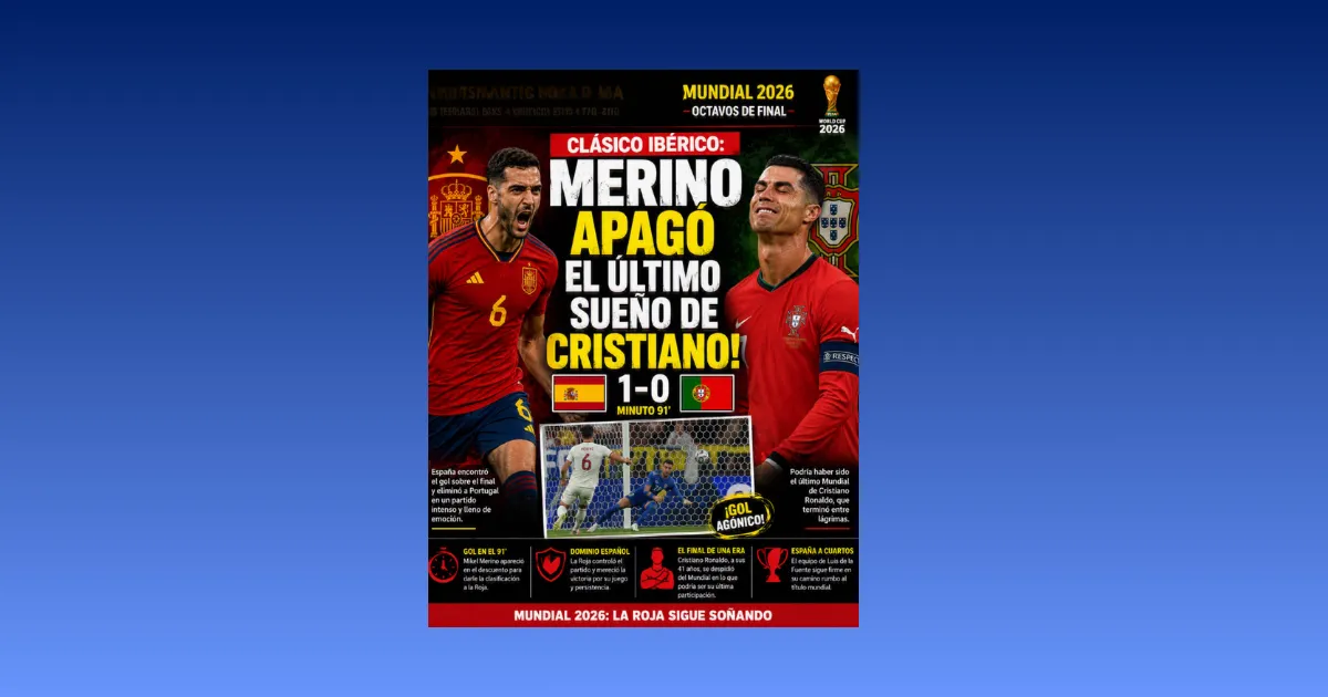 ¡CLÁSICO IBÉRICO: MERINO APAGÓ EL ÚLTIMO SUEÑO DE CRISTIANO! (VIDEO)