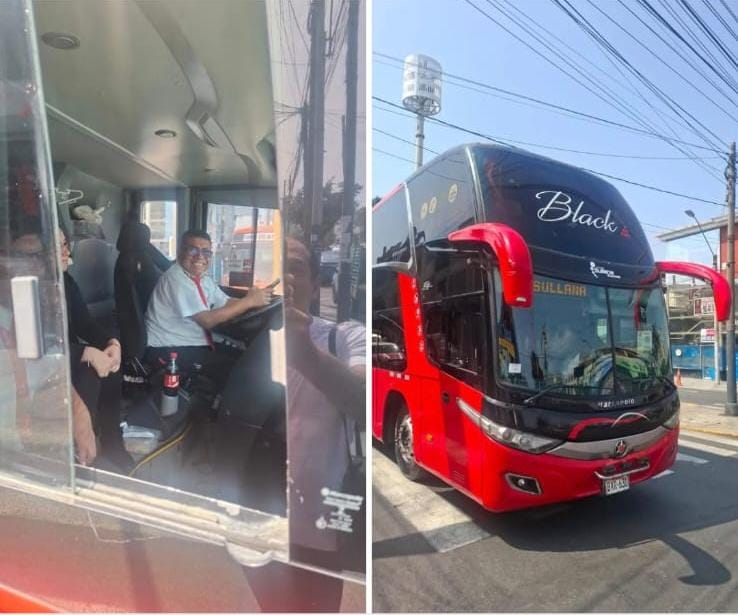Chofer de empresa Black desafía la luz roja y obliga a peatones a arriesgar la vida en San Luis