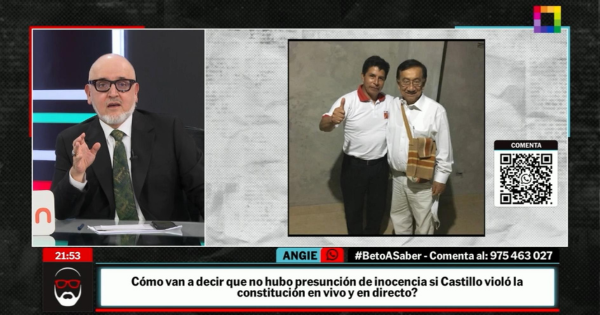 Ministro de Justicia sería cambiado: “Se convirtió en el mayor obstáculo de Balcázar para indultar a Pedro Castillo”, según Beto Ortiz