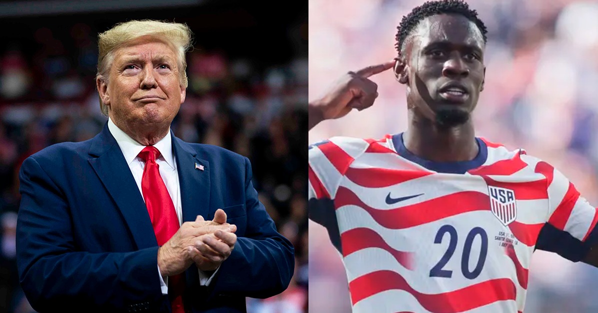 Mundial 2026: Trump agradece a la FIFA por anular la tarjeta roja a su jugador