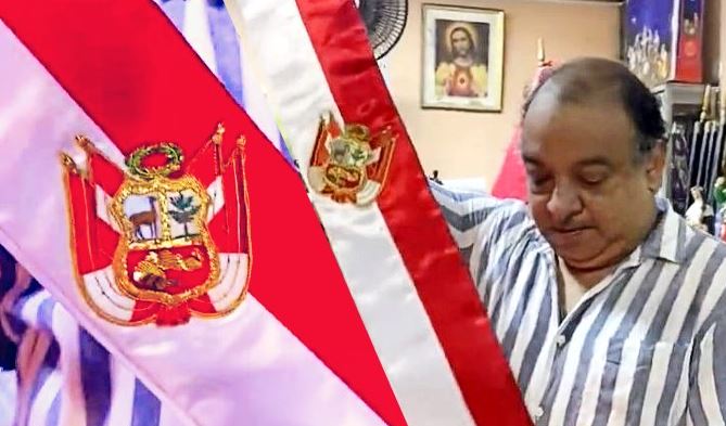 Dan retoques a banda presidencial de Keiko