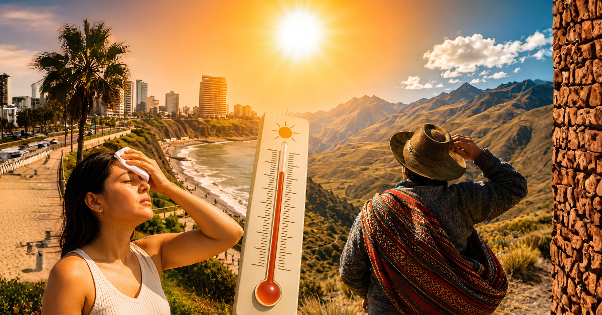 Alerta roja por intenso calor: Senamhi advierte TEMPERATURAS EXTREMAS en la costa y sierra para esta semana