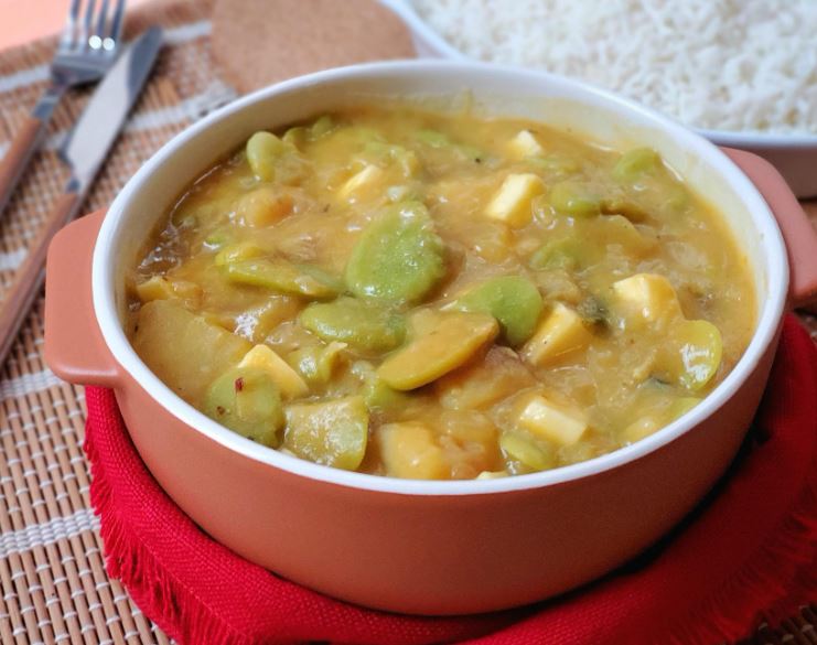 Exquisito picante de pallares y habas
