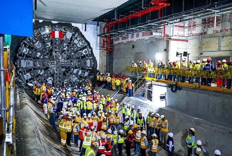 Quedó listo el Metro subterráneo de Lima