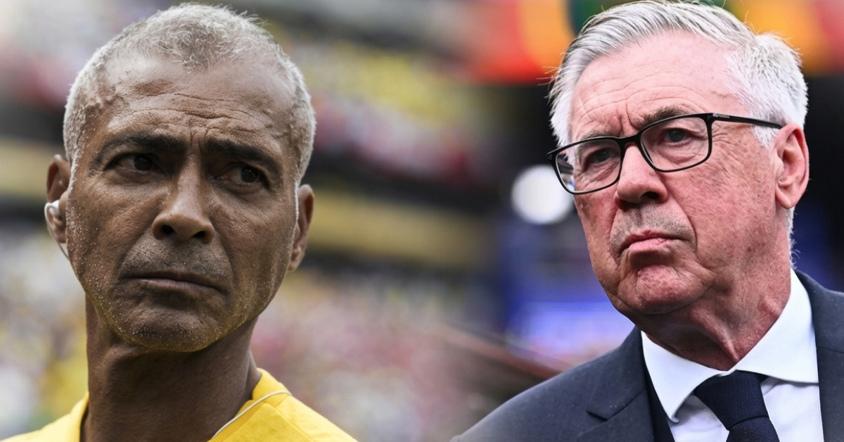 Romario apunta contra Carlo Ancelotti tras la eliminación de Brasil del Mundial 2026: "No hay manera de que pueda continuar"