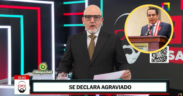 Beto Ortiz ante ‘lloriqueos’ de Roberto Burneo: “Si hubiera hecho un trabajo brillante podría victimizarse”