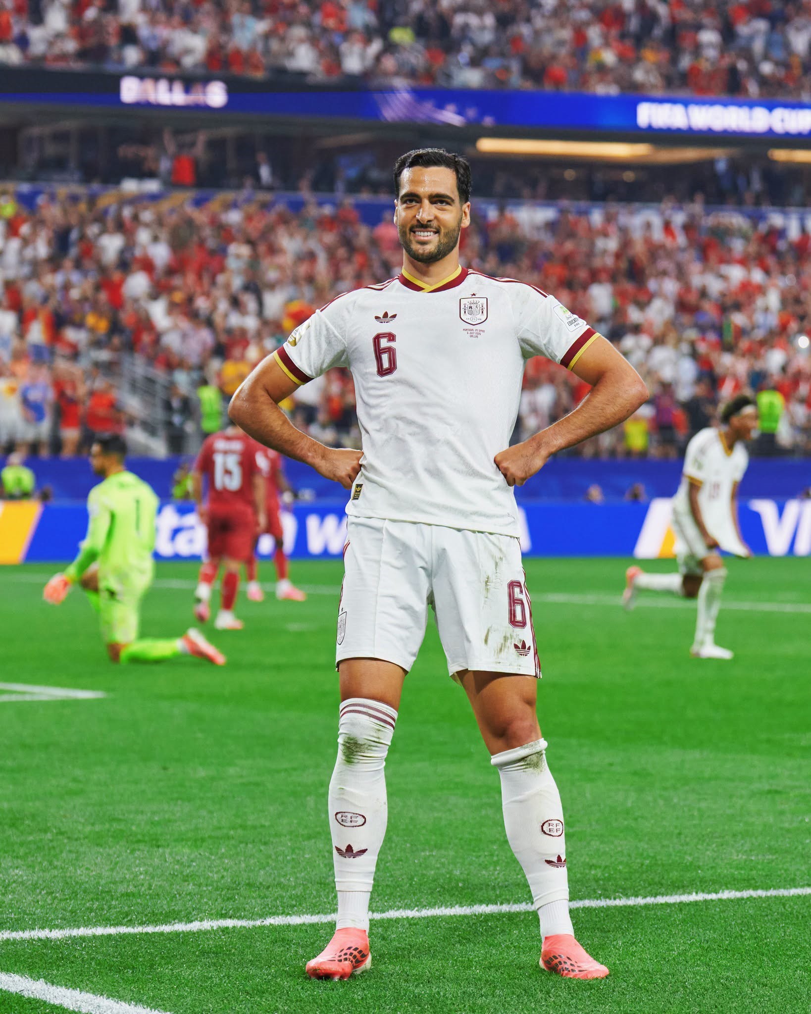 España eliminó a Portugal ganándole 1-0 y con ello fue el adiós de Cristiano Ronaldo