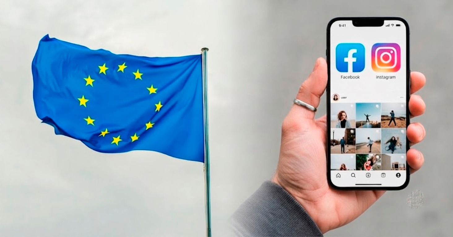 Unión Europea amenaza con multas millonarias a Meta por diseño adictivo en Facebook e Instagram