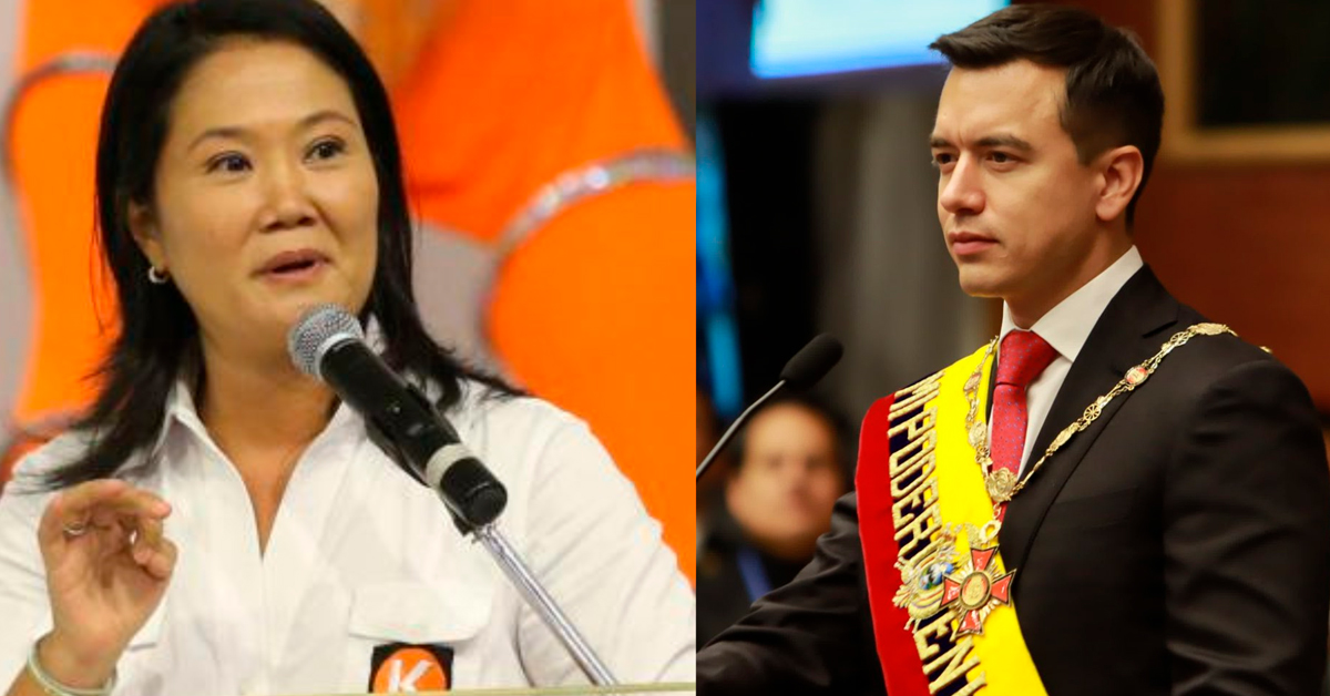 Presidente de Ecuador reconoce triunfo virtual de Keiko Fujimori en la segunda vuelta: "América Latina está entrando en una nueva era"