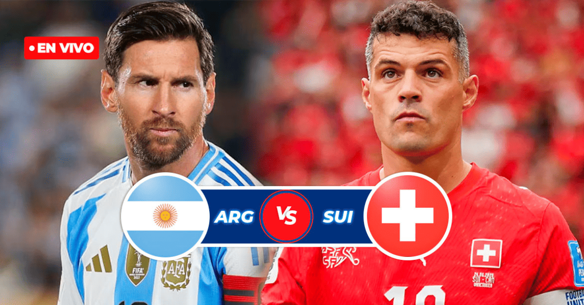 Argentina vs. Suiza: Sigue AQUÍ el MINUTO A MINUTO del vibrante encuentro por cuartos de final del Mundial 2026