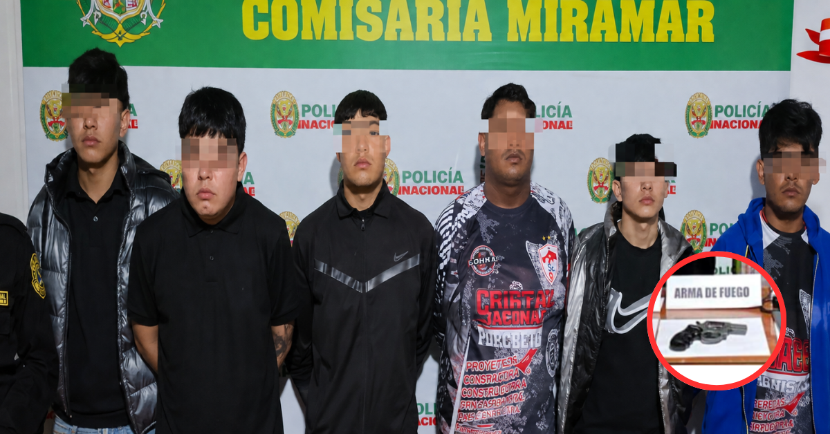 Trujillo: Cae banda criminal "Los intocables de Miramar", integrada por tres menores de edad