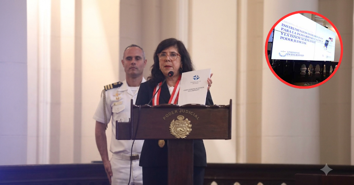 Tolerancia cero contra la corrupción: Presidenta del poder judicial reafirmó compromiso con acciones