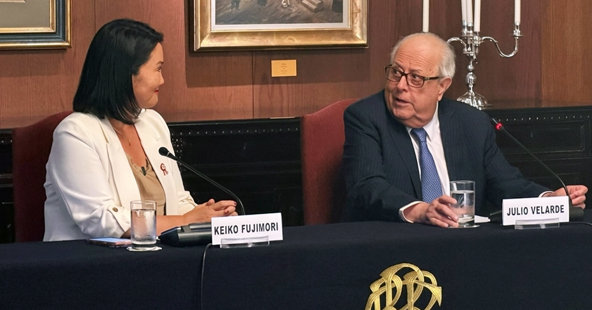 Julio Velarde seguirá siendo presidente del Banco Central de Reserva tras reunión con Keiko Fujimori